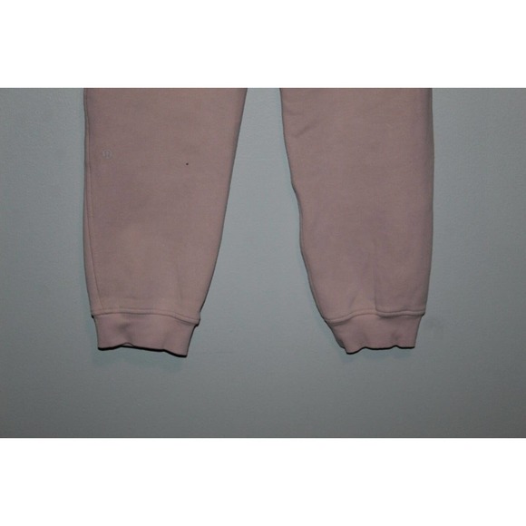 Lululemon Scuba High Rise Jogger Fleece 28" Pants Pink Women's Size 10 H14482 - Picture 10 of 15